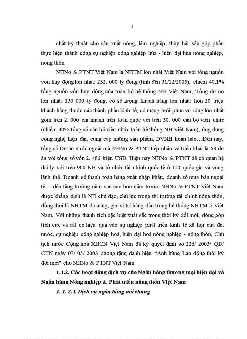 image for page Mở rộng và nâng cao chất lượng dịch vụ Ngân hàng Nông nghiệp và Phát triển nông thôn đối với Doanh nghiệp vừa và nhỏ ở tỉnh Quảng Nam 1