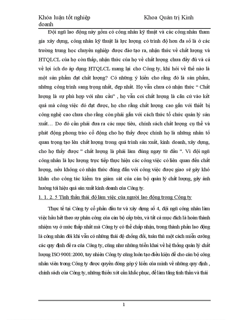 image for page Nâng cao chất lượng nguồn nhân lực tại Công ty Cổ phần đầu tư và xây dựng số 4 1