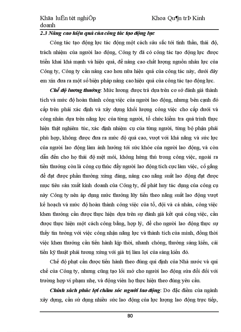 image for page Nâng cao chất lượng nguồn nhân lực tại Công ty Cổ phần đầu tư và xây dựng số 4 1