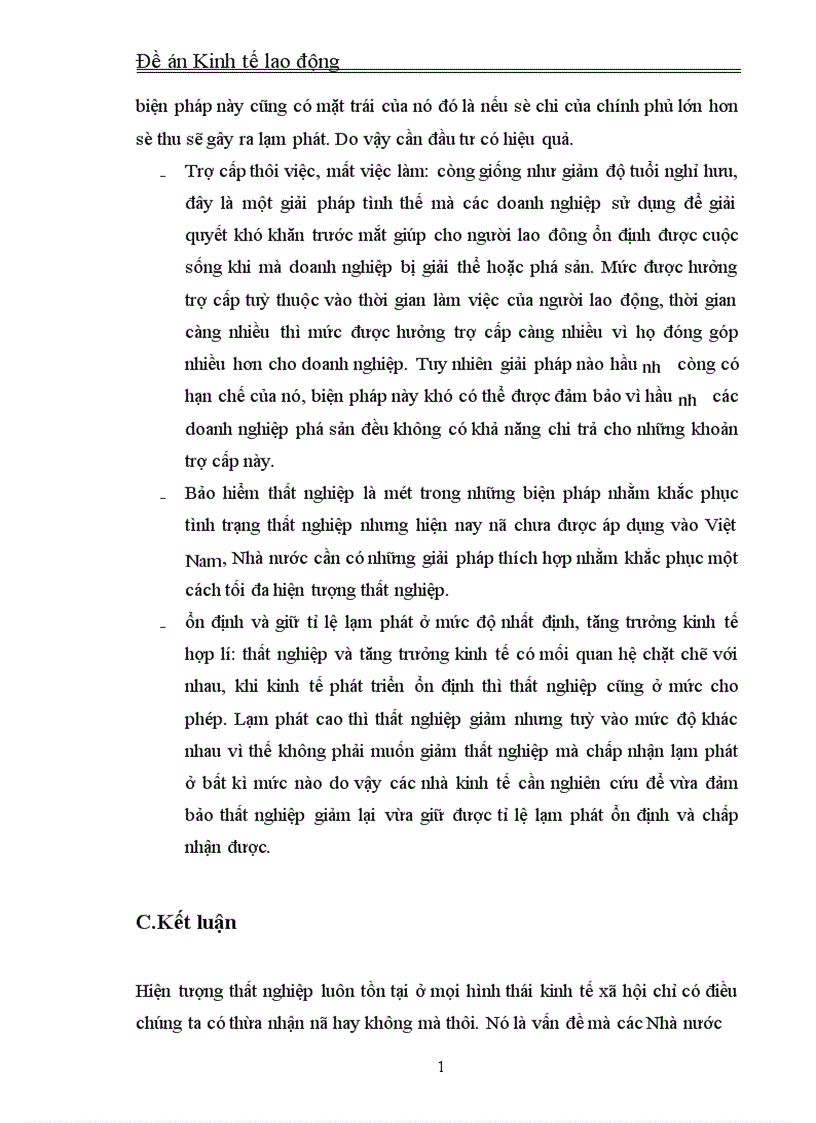 image for page Thực trạng và giải pháp làm giảm thất nghiệp ở thành thị Việt Nam