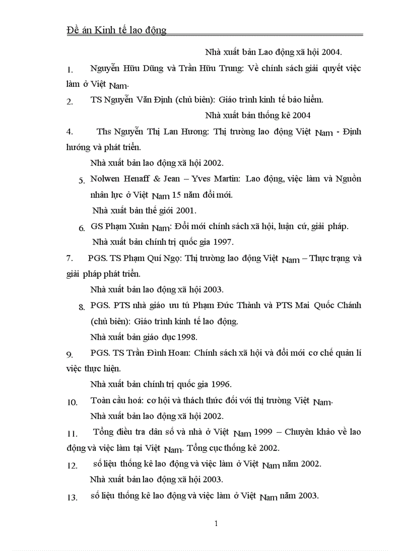 image for page Thực trạng và giải pháp làm giảm thất nghiệp ở thành thị Việt Nam