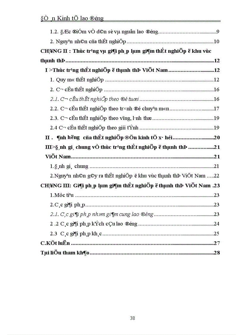 image for page Thực trạng và giải pháp làm giảm thất nghiệp ở thành thị Việt Nam