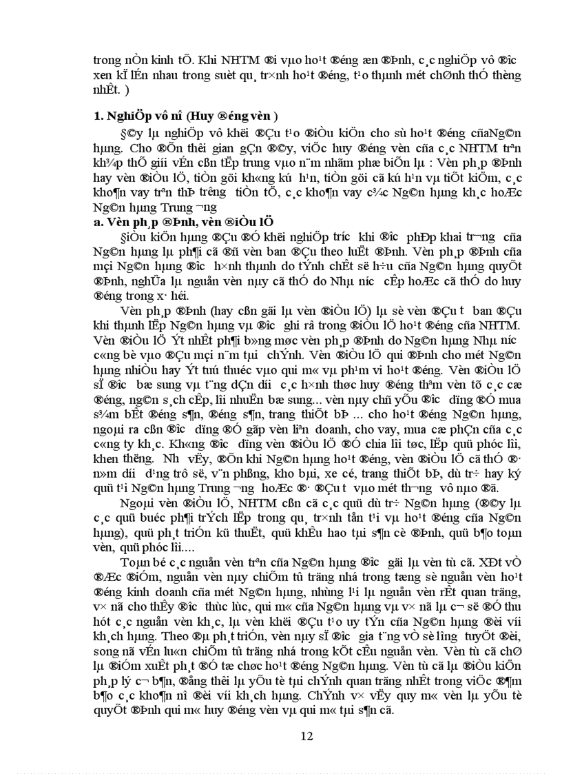 image for page Thực trạng hoạt động của Nhtm ở việt nam