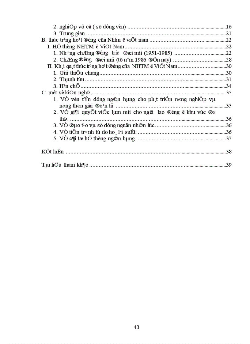 image for page Thực trạng hoạt động của Nhtm ở việt nam