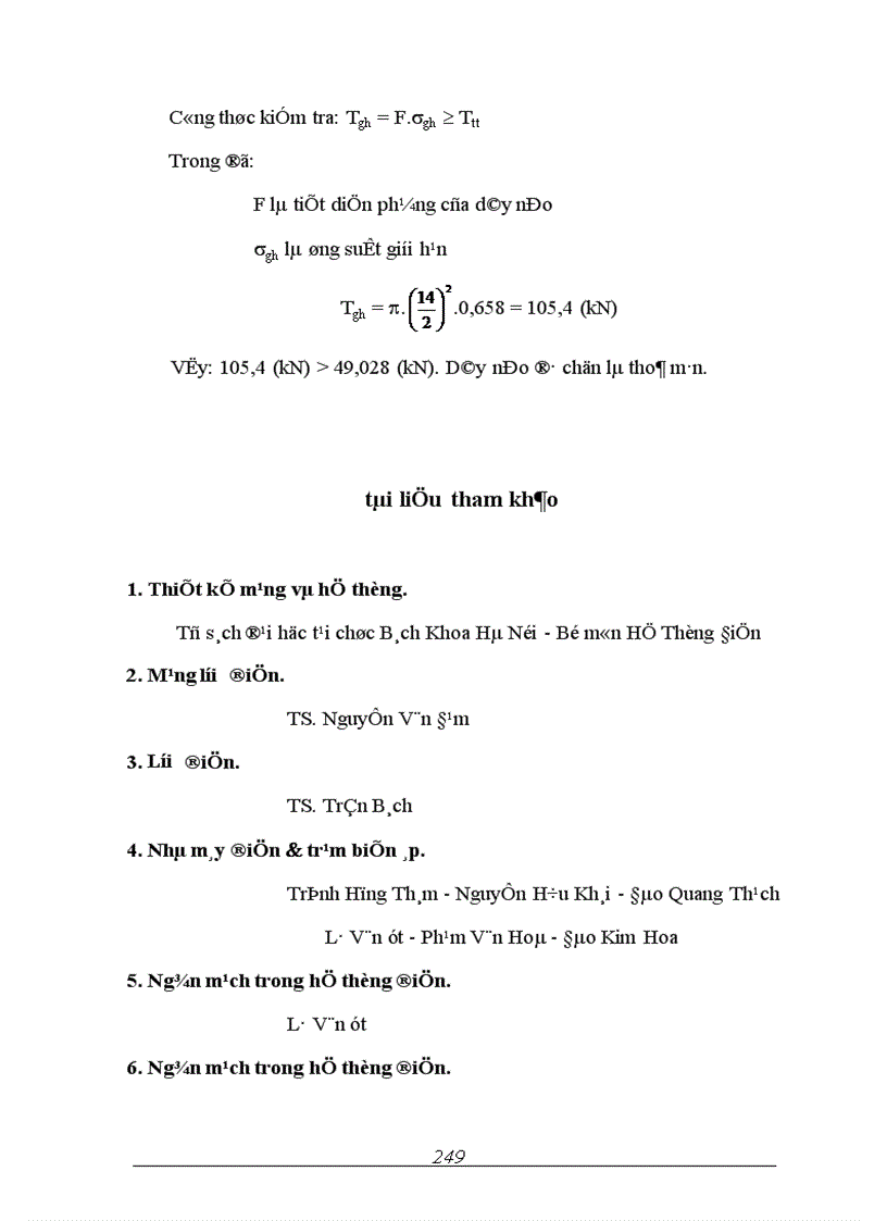 image for page Tính toán điện áp tại các điểm nút của mạng điện chọn phương thức điều chỉnh điện áp trong mạng điện