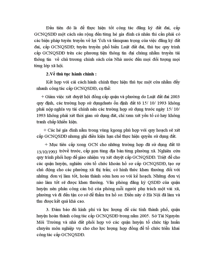 image for page Cơ sở khoa khọc của việc cấp giấychứng nhận quyền sử dụng đất cho hộ gia đình cá nhân đang sử dụng đất 1