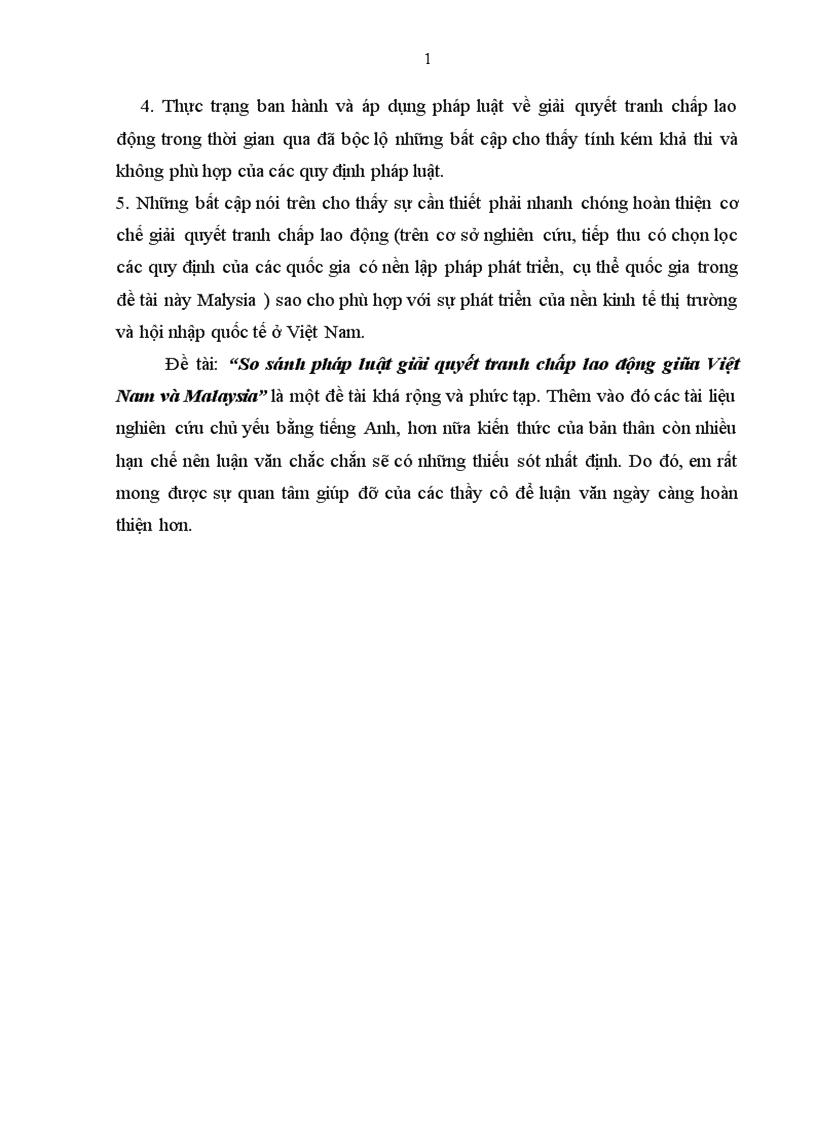 image for page So sánh pháp luật giải quyết tranh chấp lao động giữa Việt Nam và Malaysia 1