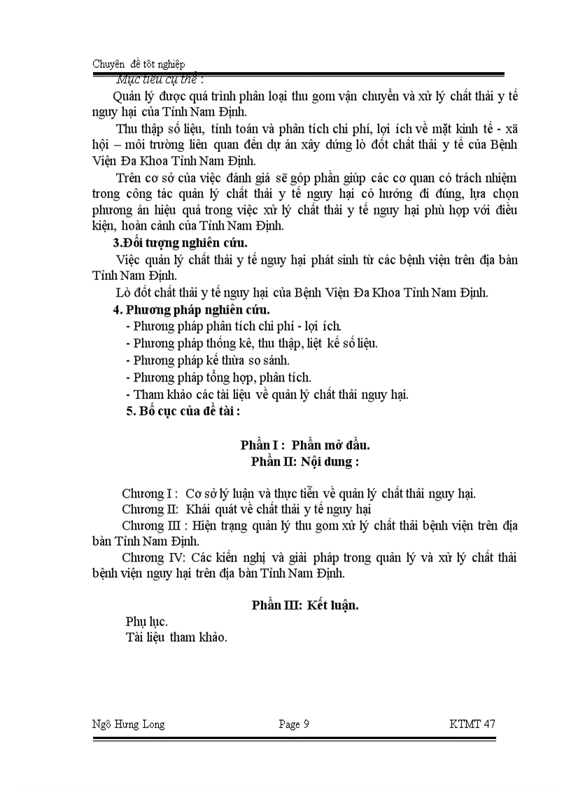 image for page Đánh giá thực trạng quản lý chất thải y tế nguy hại trên địa bàn Tỉnh Nam Định 1