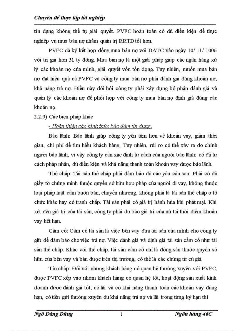 image for page Giải pháp hạn chế rủi ro tín dụng tại Công ty Tài chính Dầu khí 1