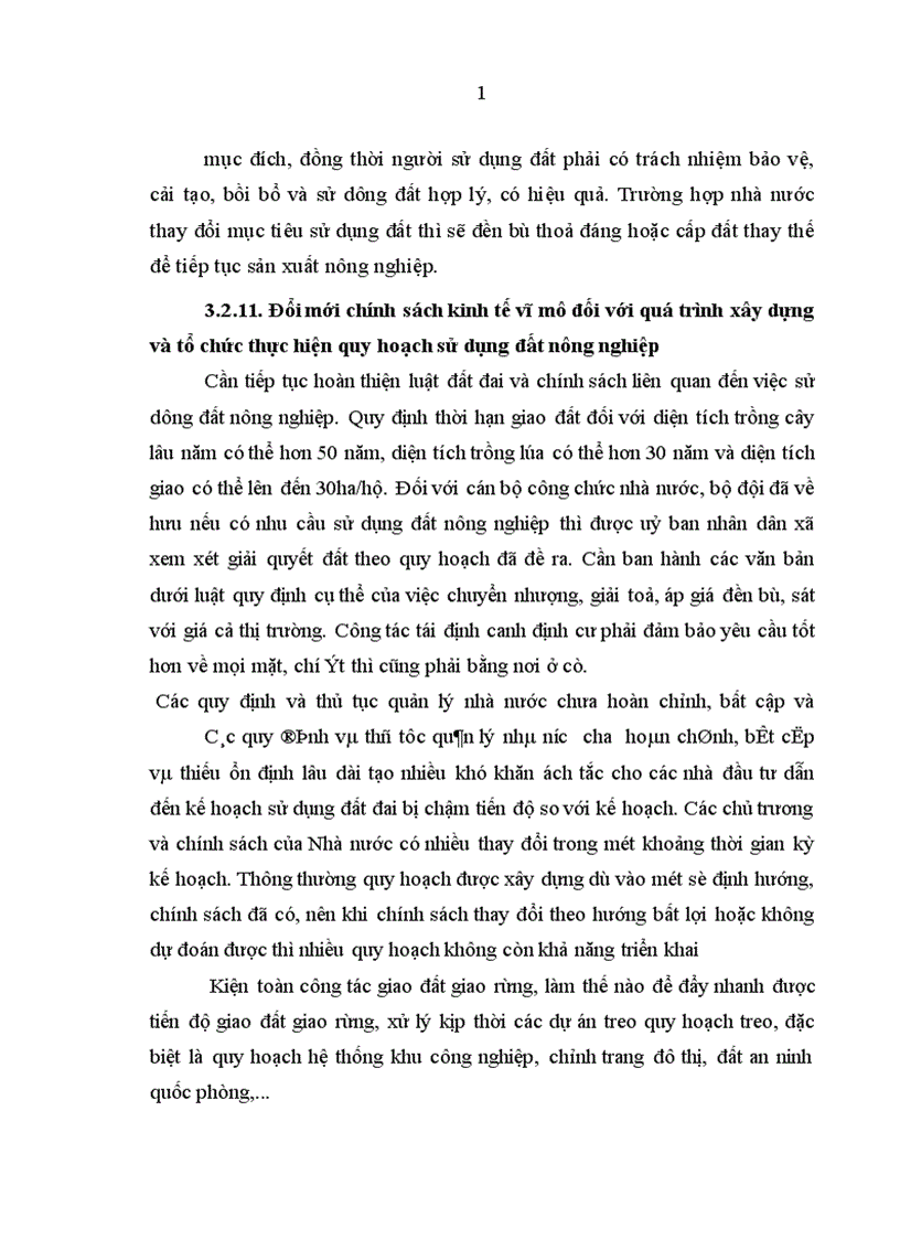 image for page Hoàn thiện quản lý nhà nước về quy hoạch sử dụng đất nông nghiệp trên địa bàn tỉnh Khánh Hoà