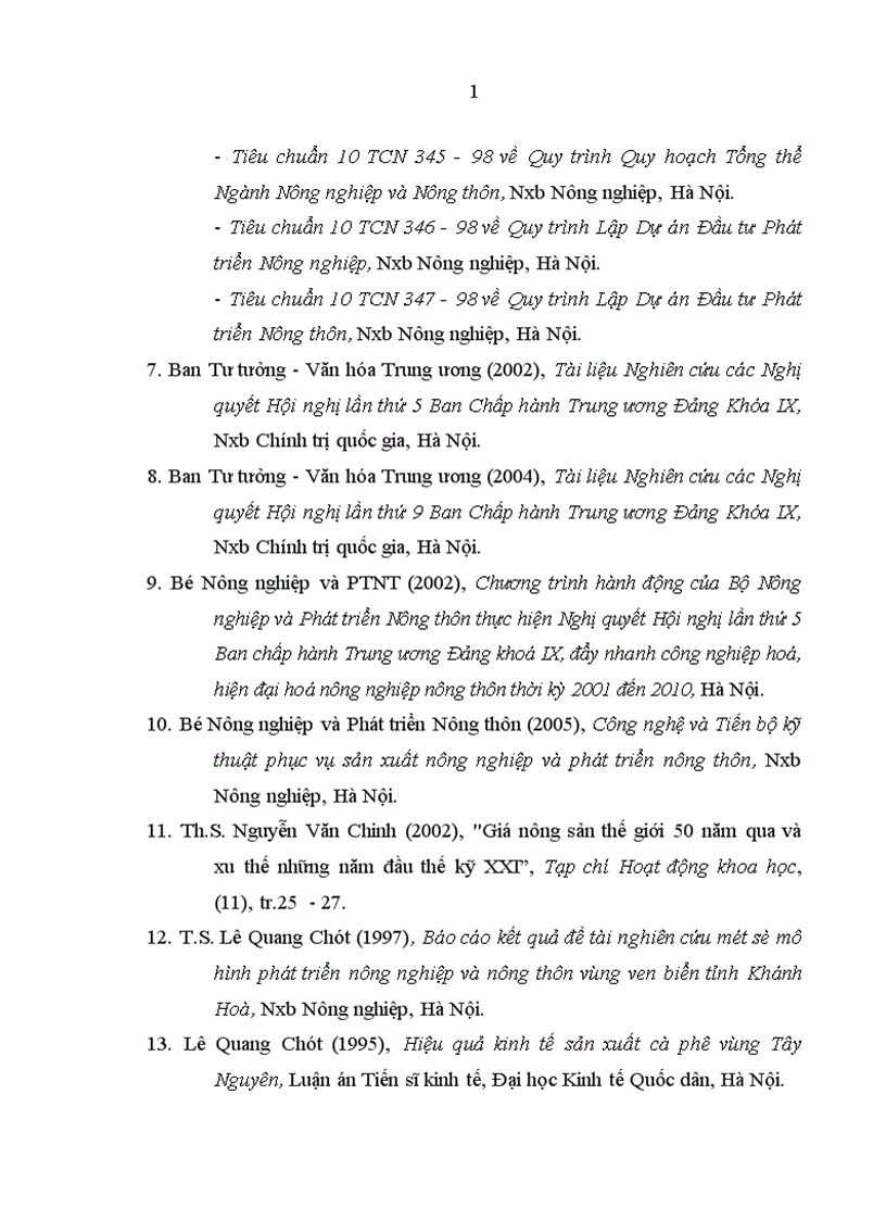 image for page Hoàn thiện quản lý nhà nước về quy hoạch sử dụng đất nông nghiệp trên địa bàn tỉnh Khánh Hoà