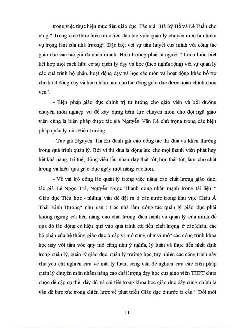 image for page Một số biện pháp quản lý chuyên môn của Hiệu trưởng nhằm nâng cao chất lượng dạy học của giáo viên THPT huyện Chương Mỹ tỉnh Hà Tây 1
