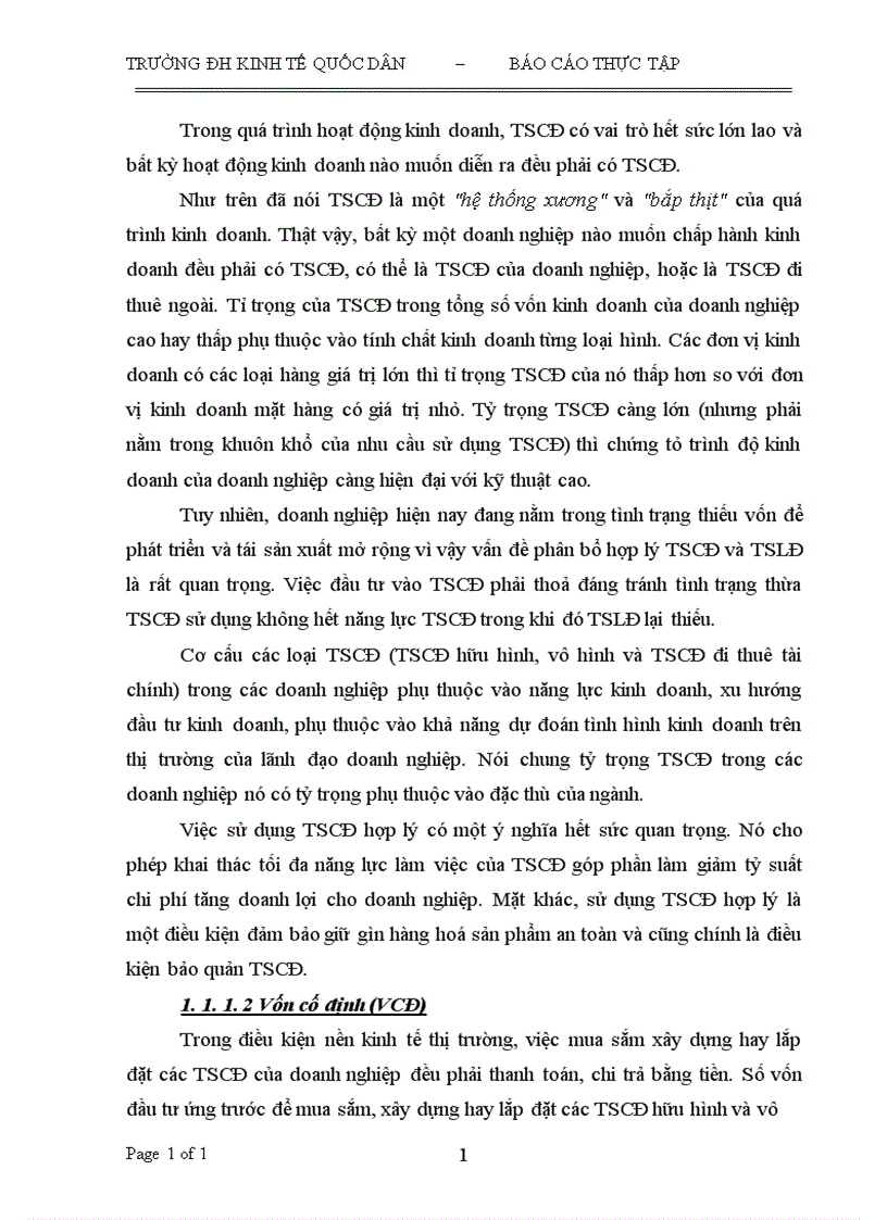 image for page Giải pháp nâng cao hiệu quả sử dụng vốn cố định tại Công ty TNHH Đầu tư và Phát triển Bình Minh