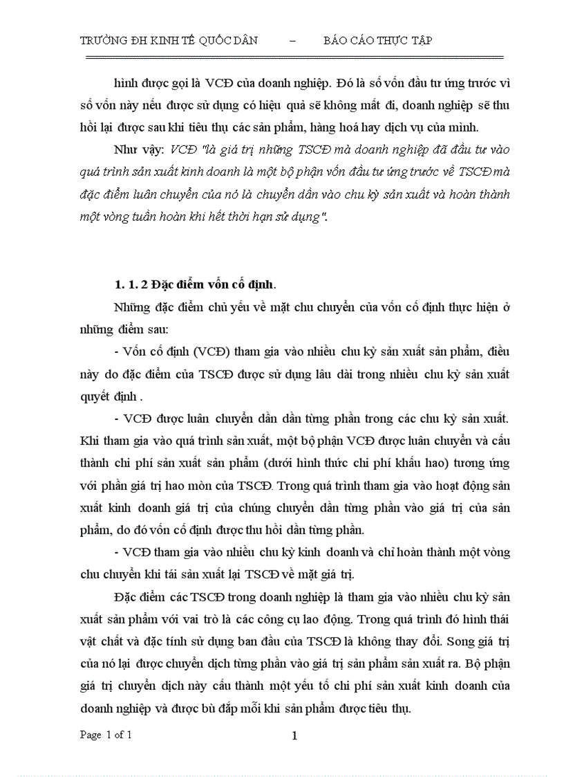 image for page Giải pháp nâng cao hiệu quả sử dụng vốn cố định tại Công ty TNHH Đầu tư và Phát triển Bình Minh