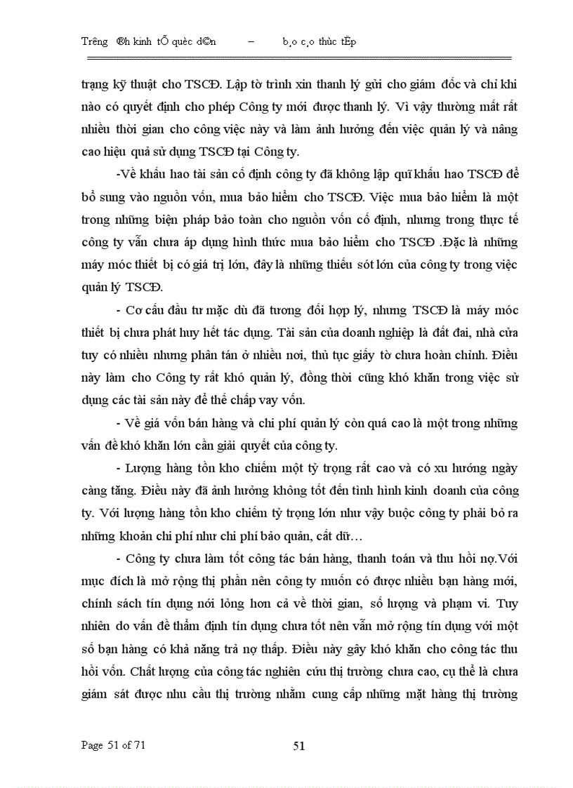 image for page Giải pháp nâng cao hiệu quả sử dụng vốn cố định tại Công ty TNHH Đầu tư và Phát triển Bình Minh
