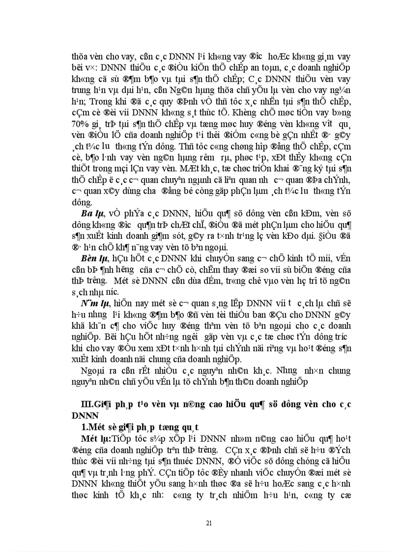 image for page Một số giải pháp tạo vốn và nâng cao hiệu quả sử dụng vốn cho các DNNN ở Việt Nam hiện nay 1