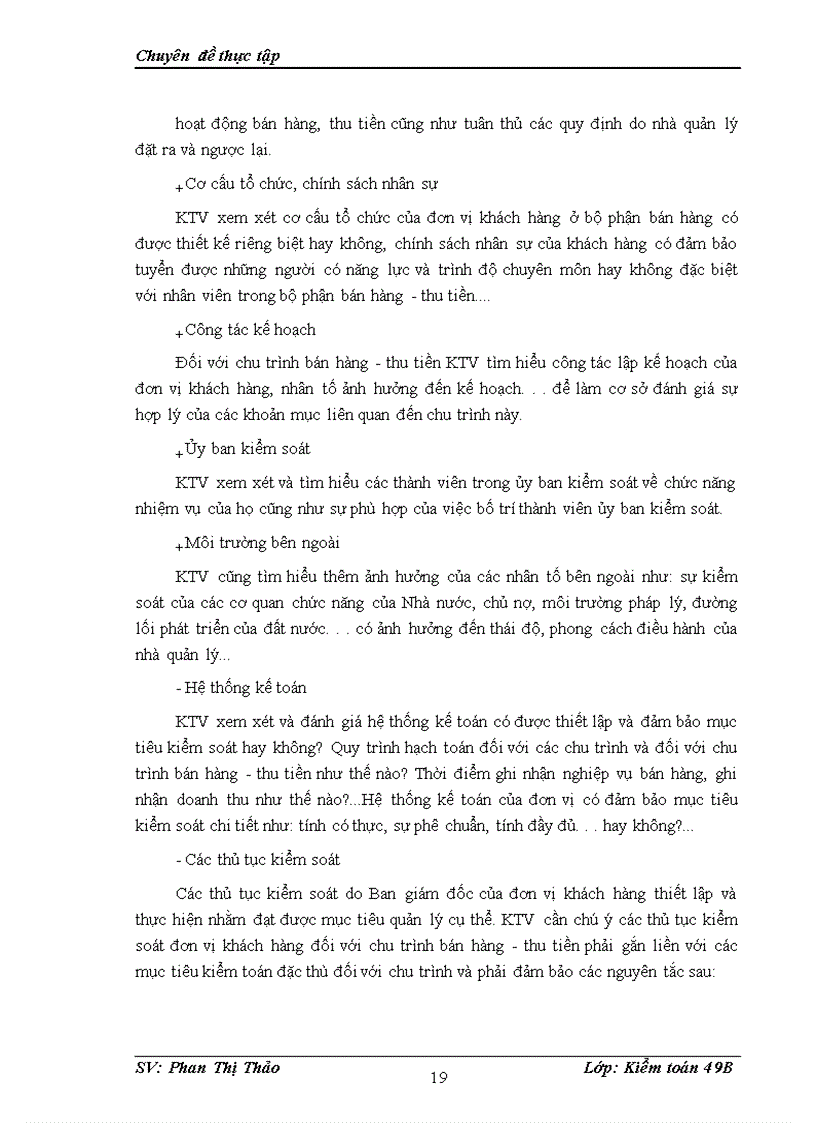 image for page Hoàn thiện kiểm toán chu trình bán hàng thu tiền trong kiểm toán báo cáo tài chính do Công ty TNHH Tư vấn Kế toán và Kiểm toán Việt Nam thực hiện 1
