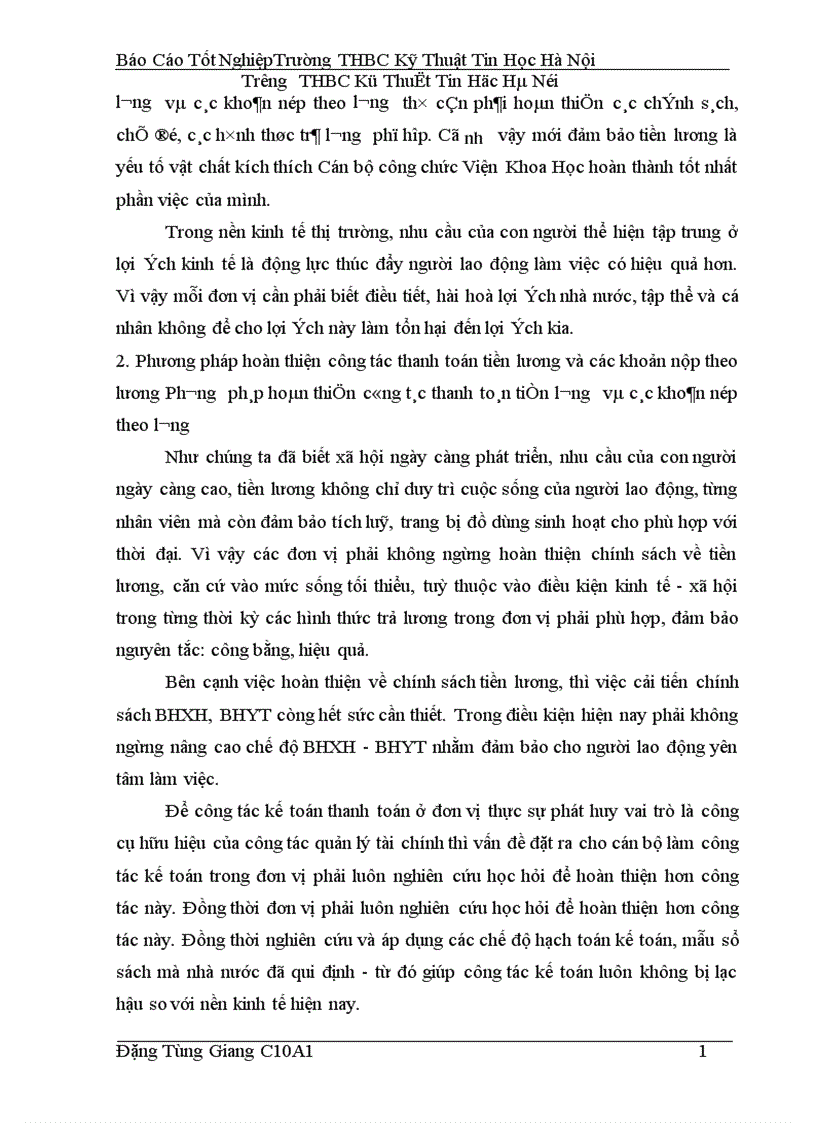 image for page Kế toán tiền lương và các khoản trích nộp theo lương BHXH BHYT