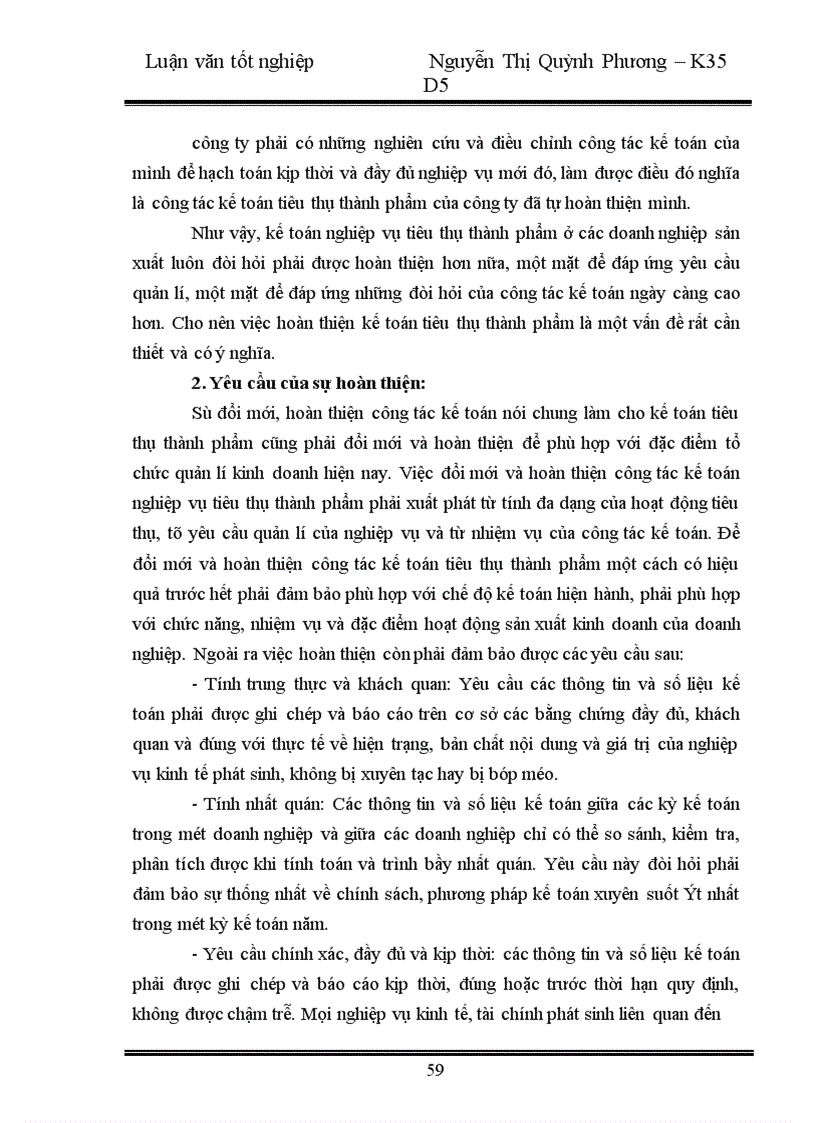 image for page Hoàn thiện kế toán nghiệp vụ tiêu thụ thành phẩm tại Công ty Liên Hợp Thực Phẩm Hà Tây 1