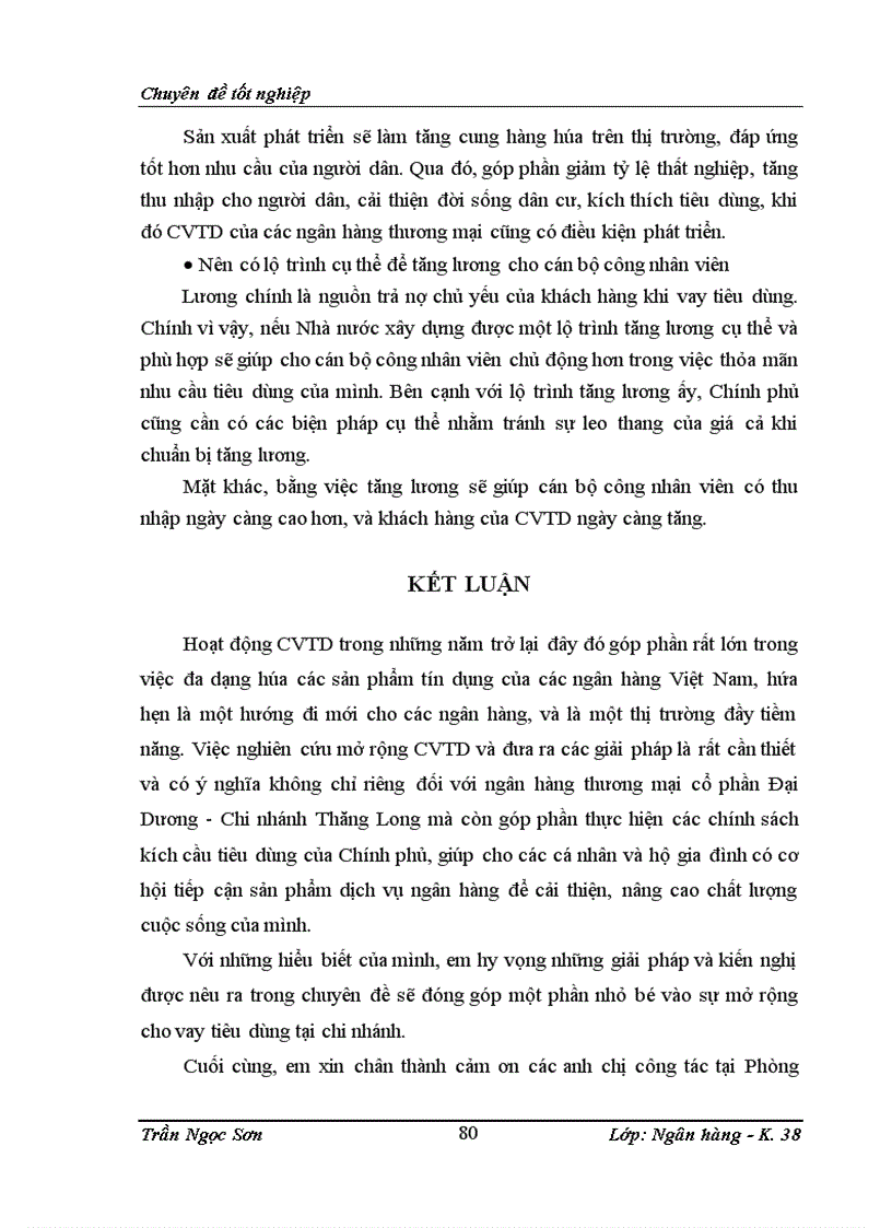 image for page Mở rộng tín dụng khách hàng tiêu dùng cá nhân tại ngân hàng thương mại cổ phần Đại Dương Chi nhánh Thăng Long 1