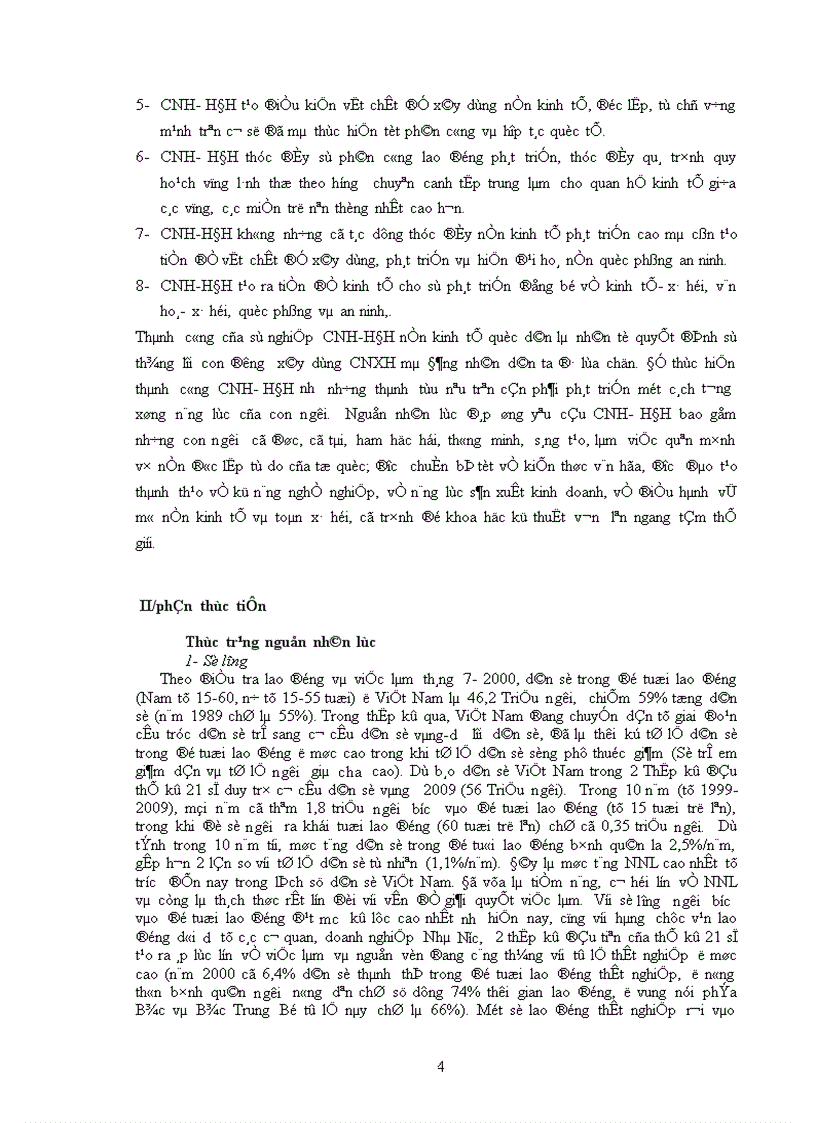 image for page Nguồn nhân lực cho CNH HĐH