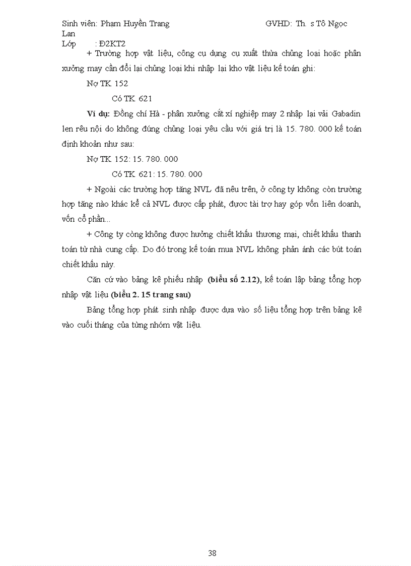 image for page Kế toán nguyên vật liệu công cụ dụng cụ tổng Công ty 20 Tổng cục Hậu cần Bộ Quốc phòng