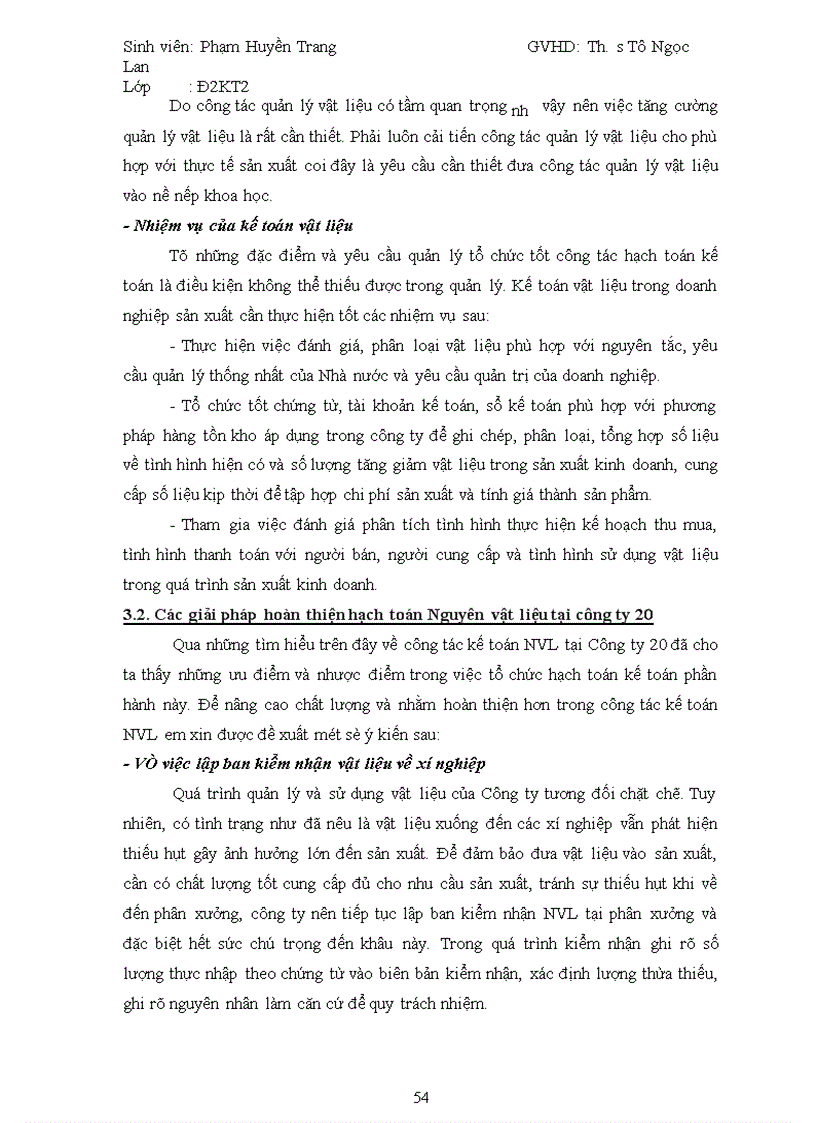 image for page Kế toán nguyên vật liệu công cụ dụng cụ tổng Công ty 20 Tổng cục Hậu cần Bộ Quốc phòng