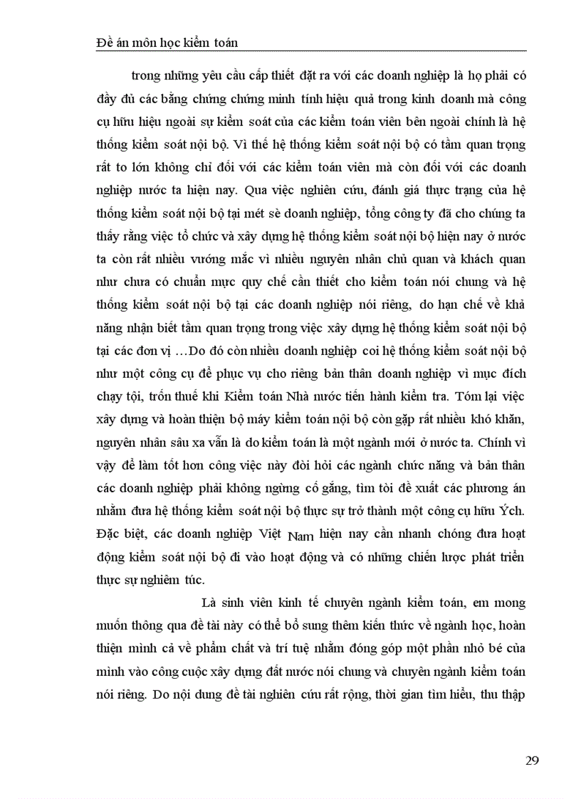 image for page Tìm hiểu về hệ thống kiểm soát nội bộ tại một số doanh nghiệp lớn ở Việt Nam hiện nay