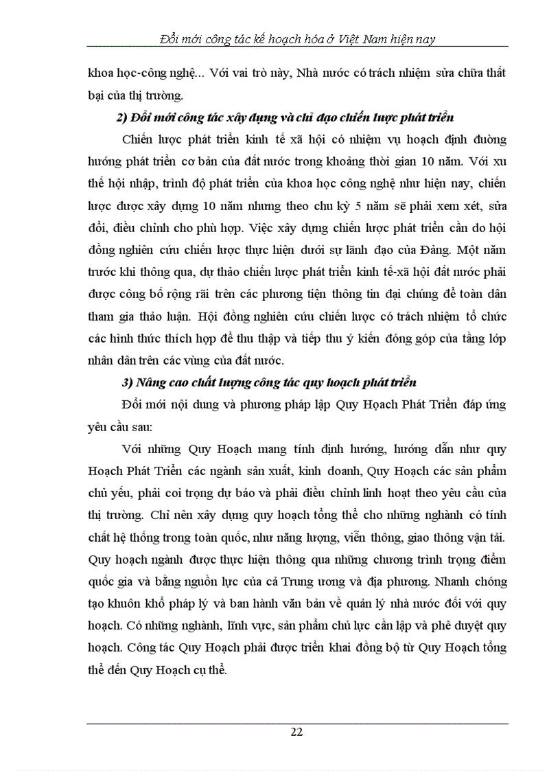 image for page Đổi mới công tác kế hoạch hoá ở Việt Nam hiện nay