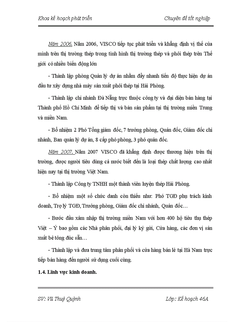 image for page Thực trạng hiệu quả hoạt động kinh doanh của công ty cổ phần thép Việt Ý