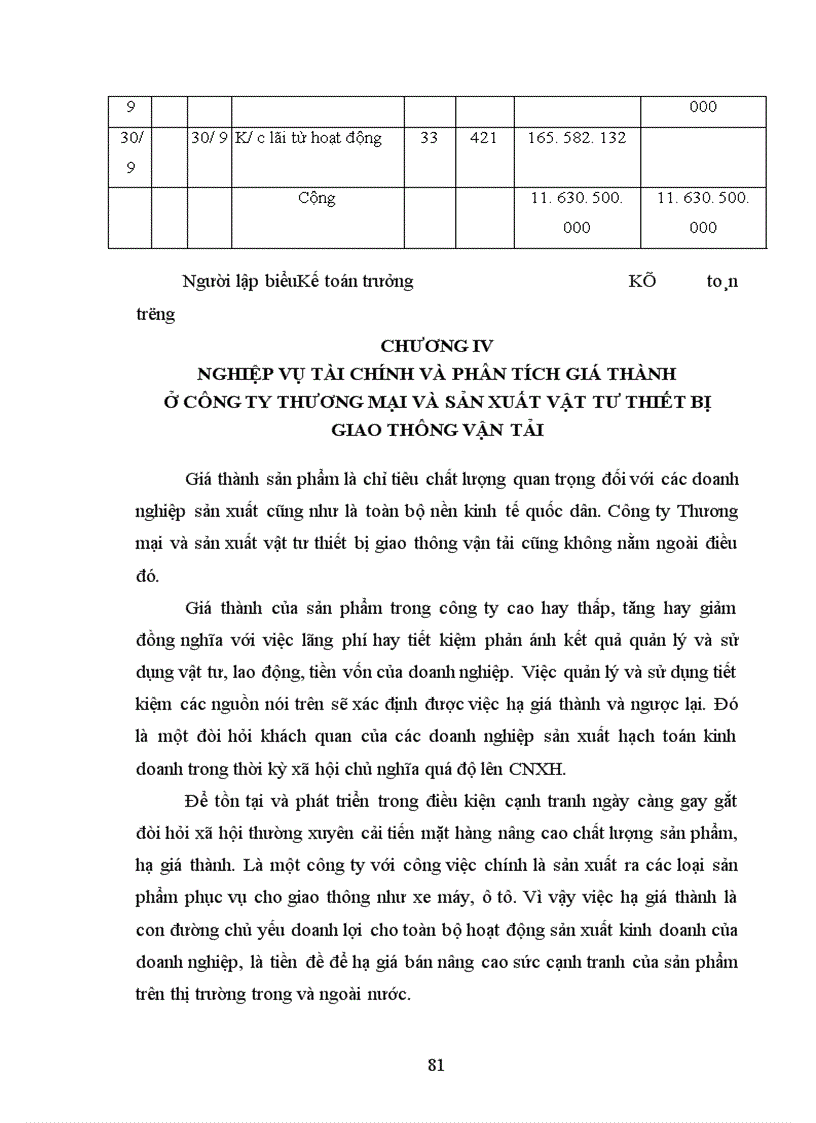 image for page Báo cáo thực tập tổng hợp tại Công ty Thương mại và sản xuất thiết bị giao thông vận tải 1
