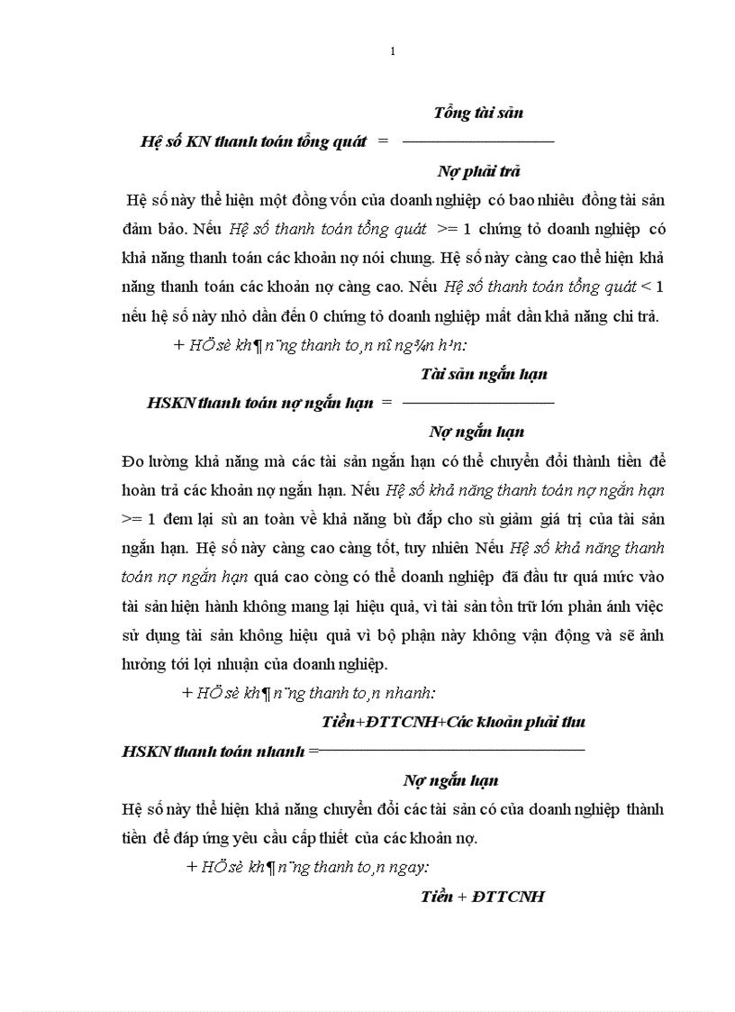 image for page Một số giải pháp nhằm nâng cao chất lượng phân tích tài chính doanh nghiệp trong hoạt động Tín dụng tại Chi nhánh NHNo PTNT Nam Hà Nội 1