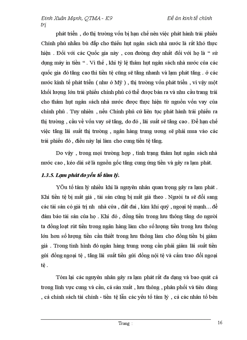 image for page Lạm phát và biện pháp chống lạm phát ở nước ta hiện nay 1