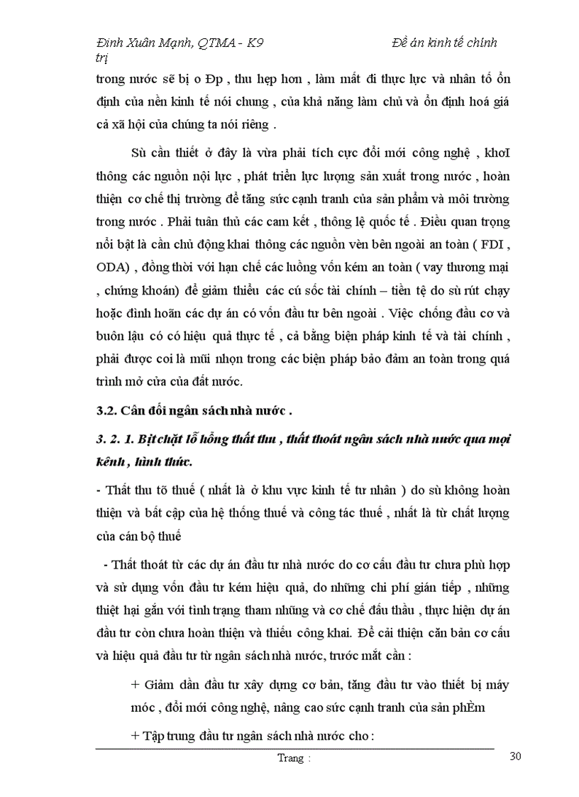 image for page Lạm phát và biện pháp chống lạm phát ở nước ta hiện nay 1