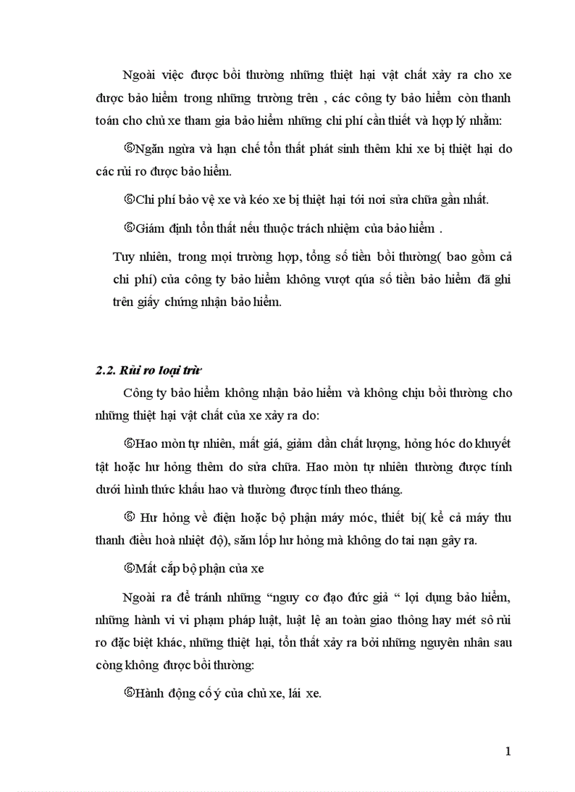image for page Đánh giá thực trạng triển khai nghiệp vụ bảo hiểm vật chất xe ô tô nước ngoài tại công ty cổ phần bảo hiểm Petrolimex PJICO 1