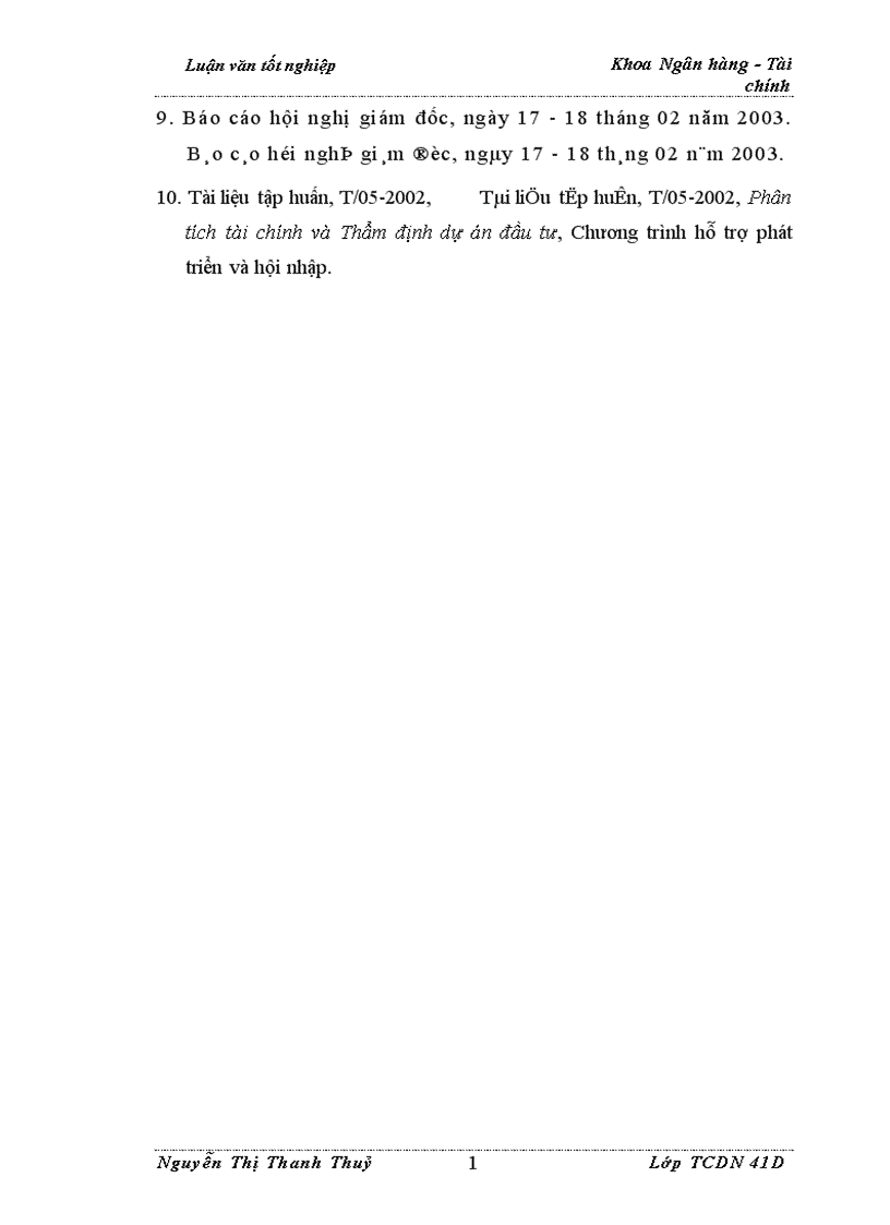 image for page Nâng cao chất lượng thẩm định tài chính dự án trong hoạt động cho vay tại Ngân Hàng Ngoại Thương Việt Nam 1