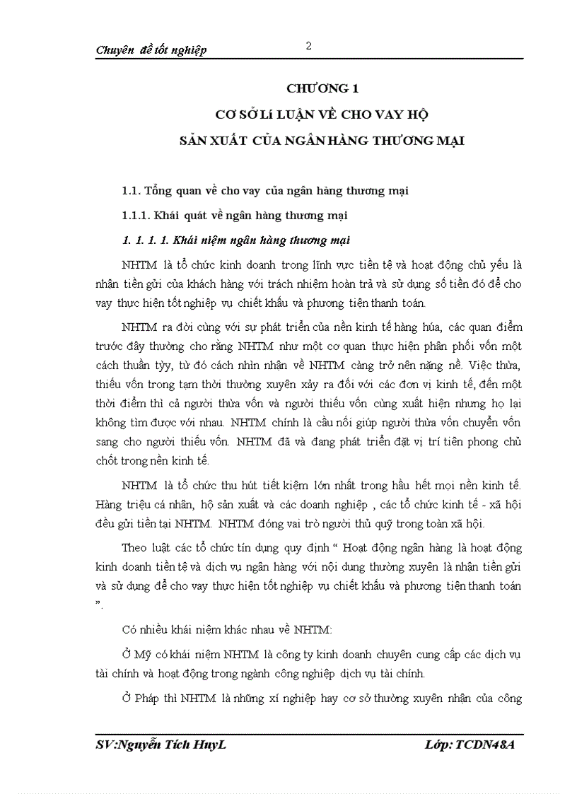 image for page Mở rộng cho vay hộ sản xuất tại ngân hàng nông nghiệp và Phát triển nông thôn Việt Nam chi nhánh Hòa Lạc 1