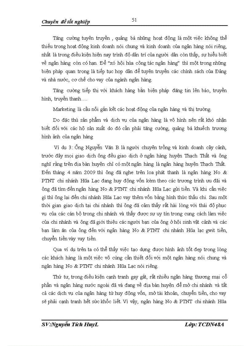 image for page Mở rộng cho vay hộ sản xuất tại ngân hàng nông nghiệp và Phát triển nông thôn Việt Nam chi nhánh Hòa Lạc 1
