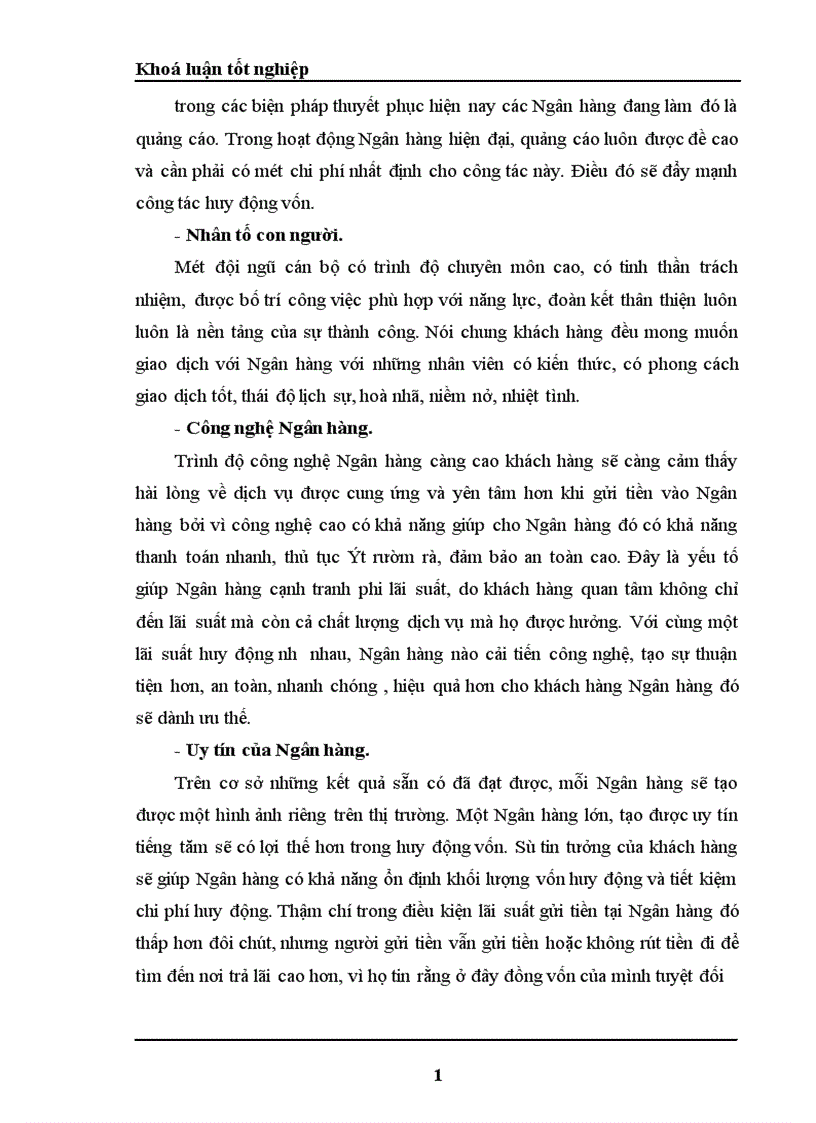 image for page Một số giải pháp nhằm nâng cao hiệu quả công tác huy động vốn tại NHNo PTNT Huyện Hàm Yên Tỉnh Tuyên Quang 1