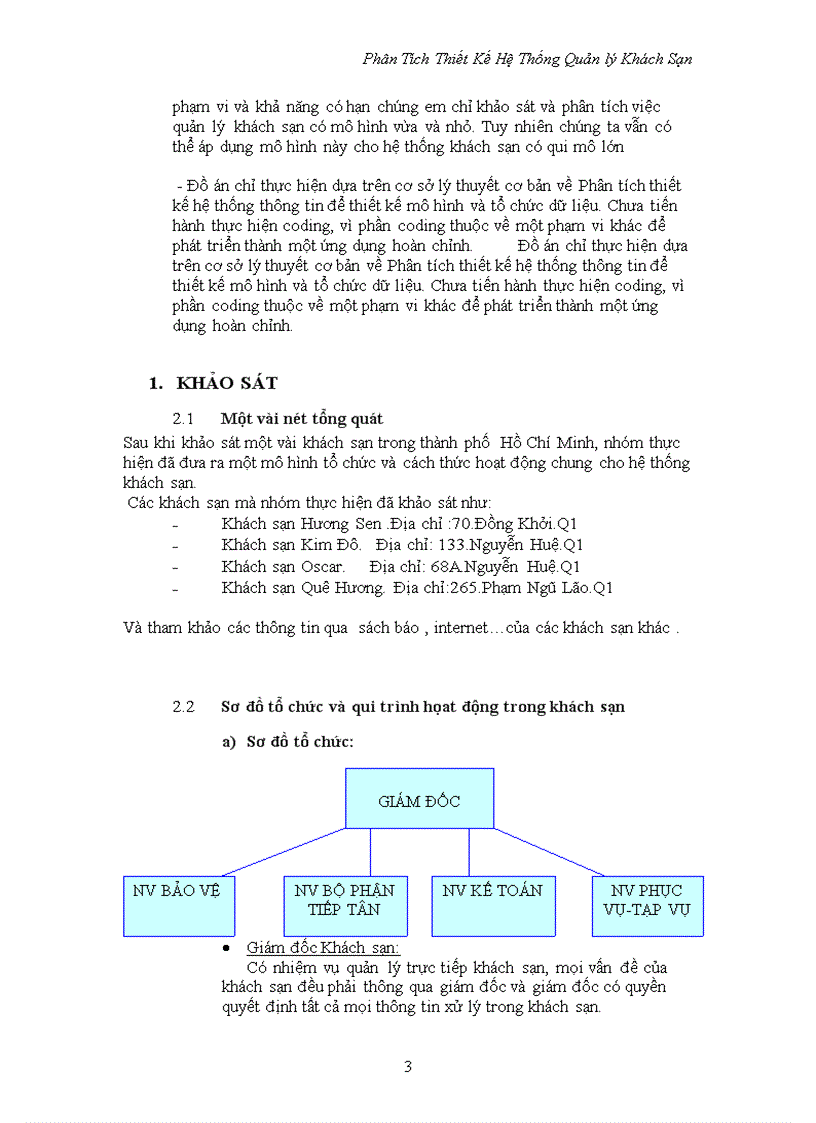 image for page Phân tích thiết kế hệ thống quản lí khách sạn 1