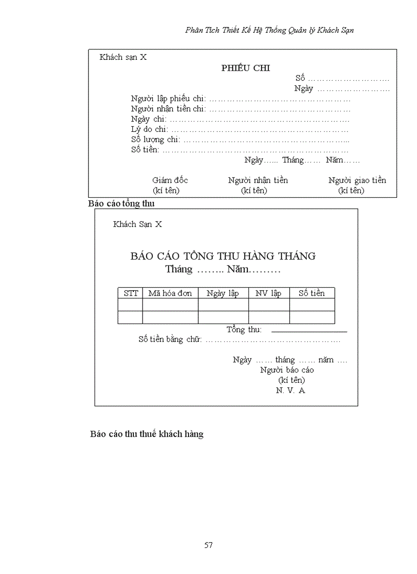 image for page Phân tích thiết kế hệ thống quản lí khách sạn 1
