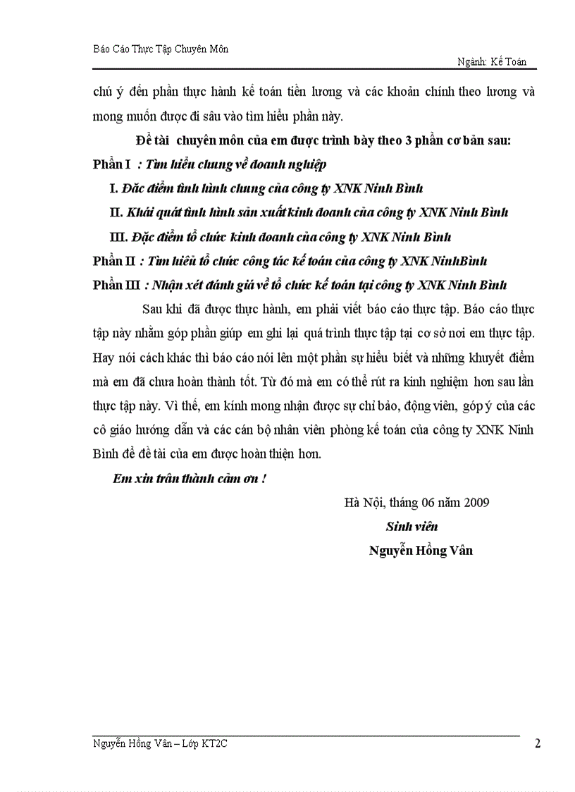 image for page Kế toán tài sản cố định tại Công ty XNK Ninh Bình 1