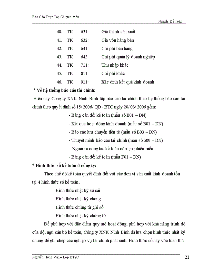 image for page Kế toán tài sản cố định tại Công ty XNK Ninh Bình 1