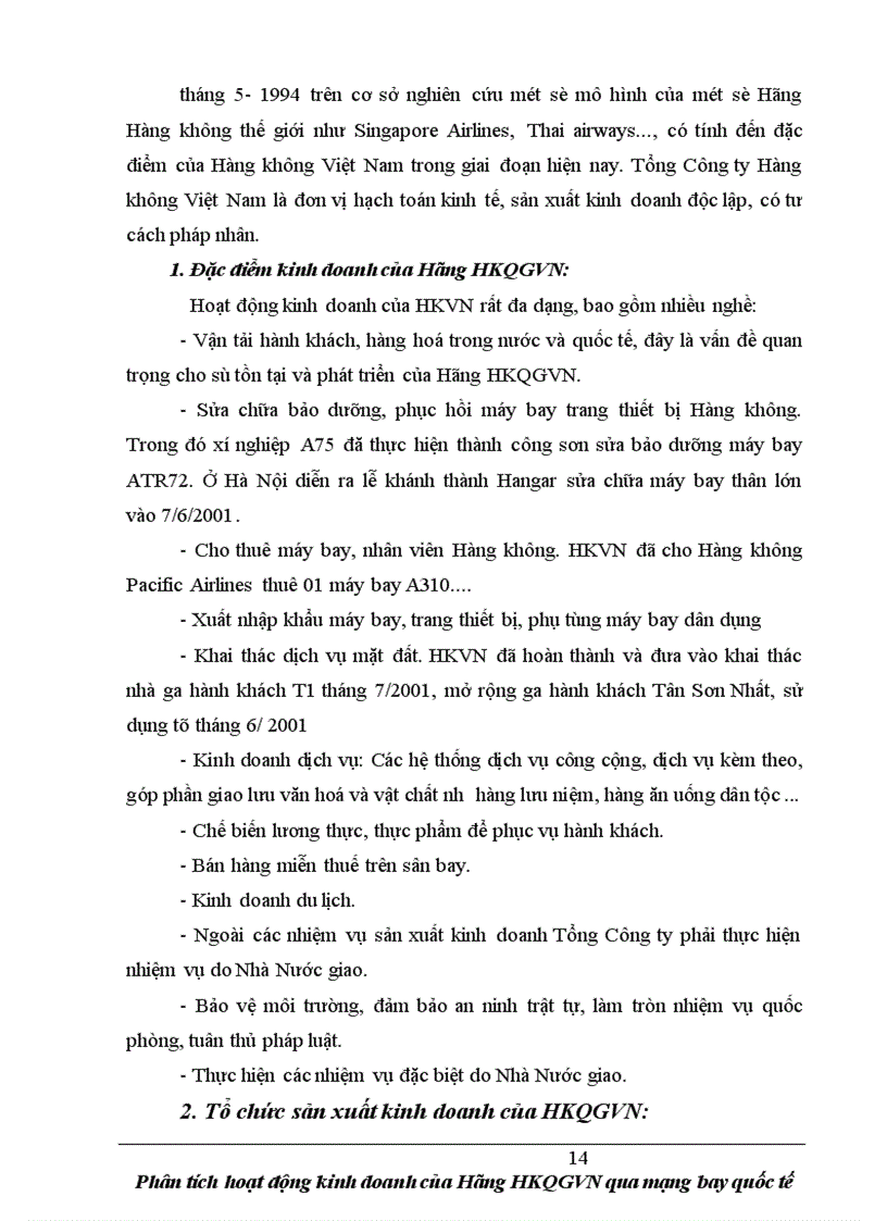 image for page Những kiến nghị nhằm nâng cao năng lực cạnh tranh của hãng hkqgvn qua mạng bay quốc tế