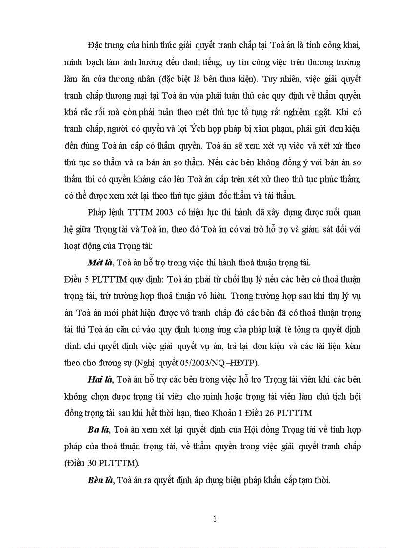 image for page Các phương thức giải quyết tranh chấp thương mại