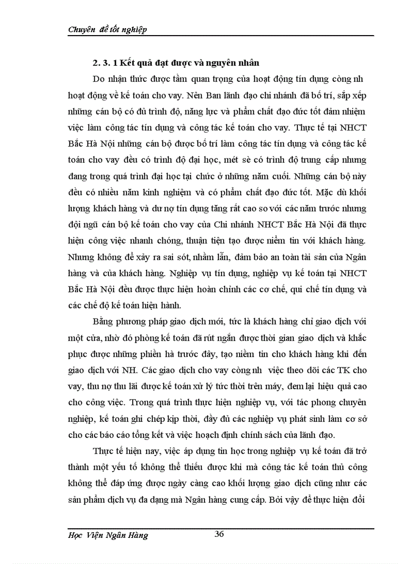 image for page Giải pháp nâng cao hiệu quả nghiệp vụ kế toán cho vay tại Ngân Hàng Thương Mại Cổ Phần Công Thương Việt Nam Chi nhánh Bắc Hà Nội 1