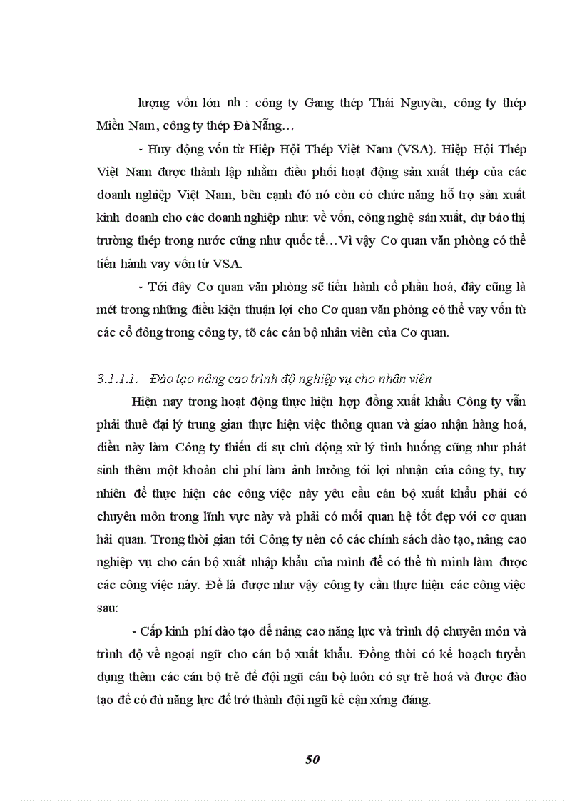 image for page Hoàn thiện nghiệp vụ ký kết và tổ chức thực hiện hợp đồng xuất khẩu thép tại Tổng công ty Thép Việt Nam