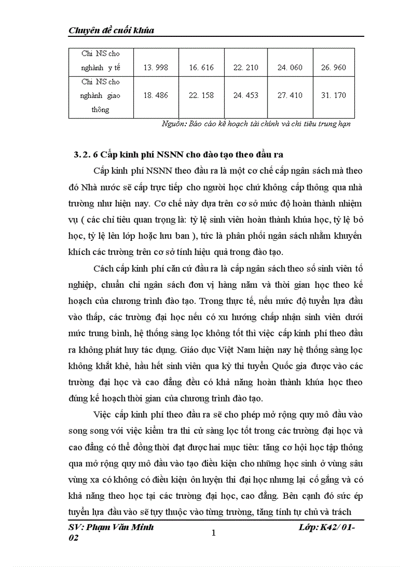 image for page Cơ chế quản lý Ngân sách nhà nước cho nghành giáo dục và đào tạo cảu Việt Nam Thực trạng và giải pháp