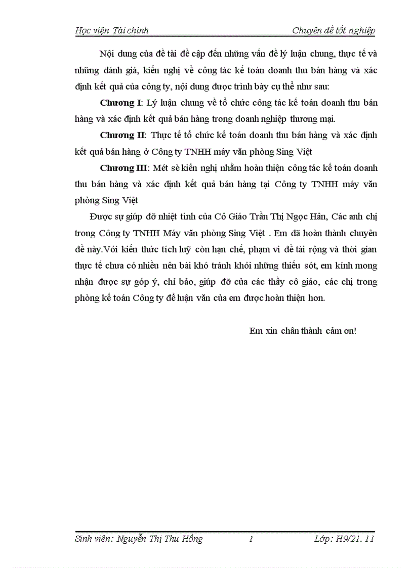 image for page Tổ chức công tác kế toán doanh thu bán hàng và xác định kết quả bán hàng tại Công ty TNHH máy văn phòng Sing Việt 1