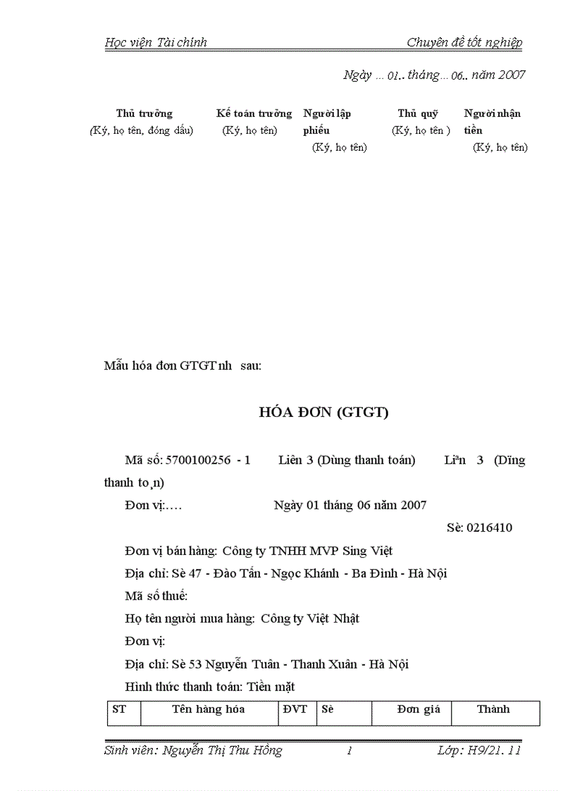 image for page Tổ chức công tác kế toán doanh thu bán hàng và xác định kết quả bán hàng tại Công ty TNHH máy văn phòng Sing Việt 1